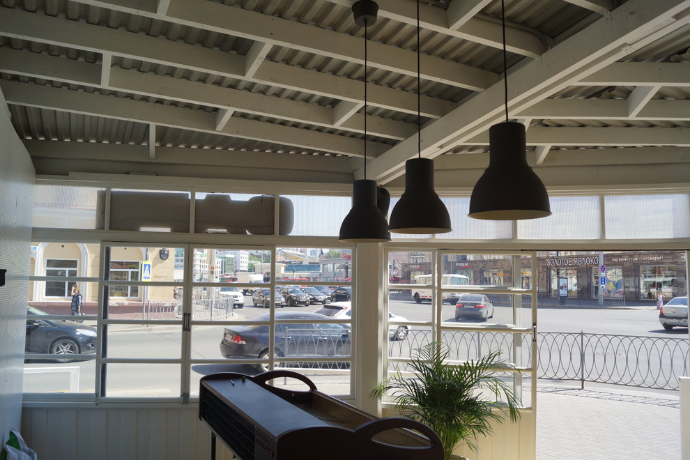 Ремонт помещения под летнее кафе быстрого питания "BANKA"