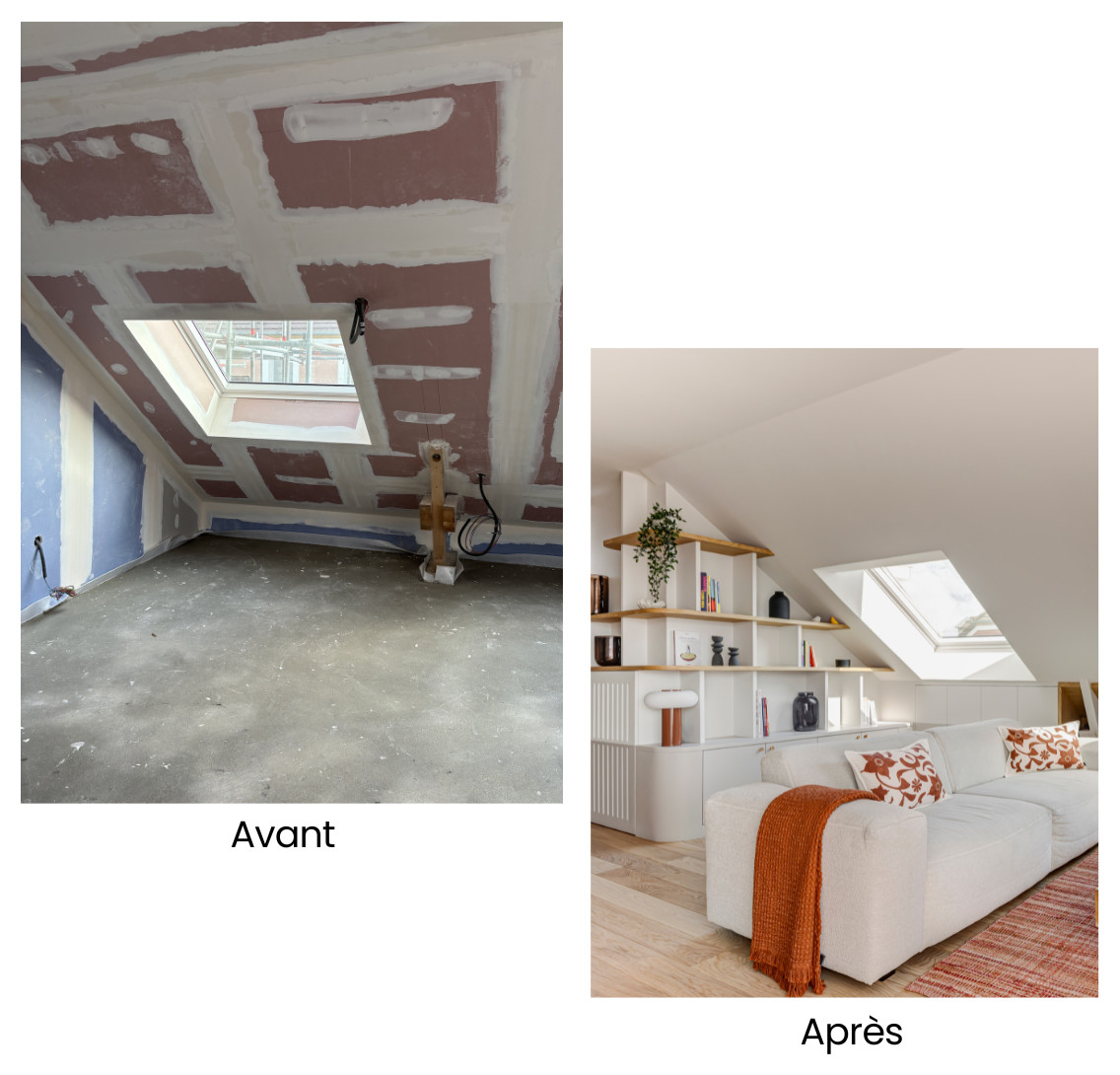 Transformation d’un duplex neuf de 143 m²