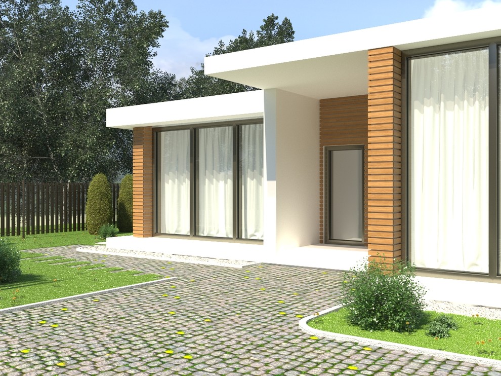 Одноэтажный дом в посёлке Ропша