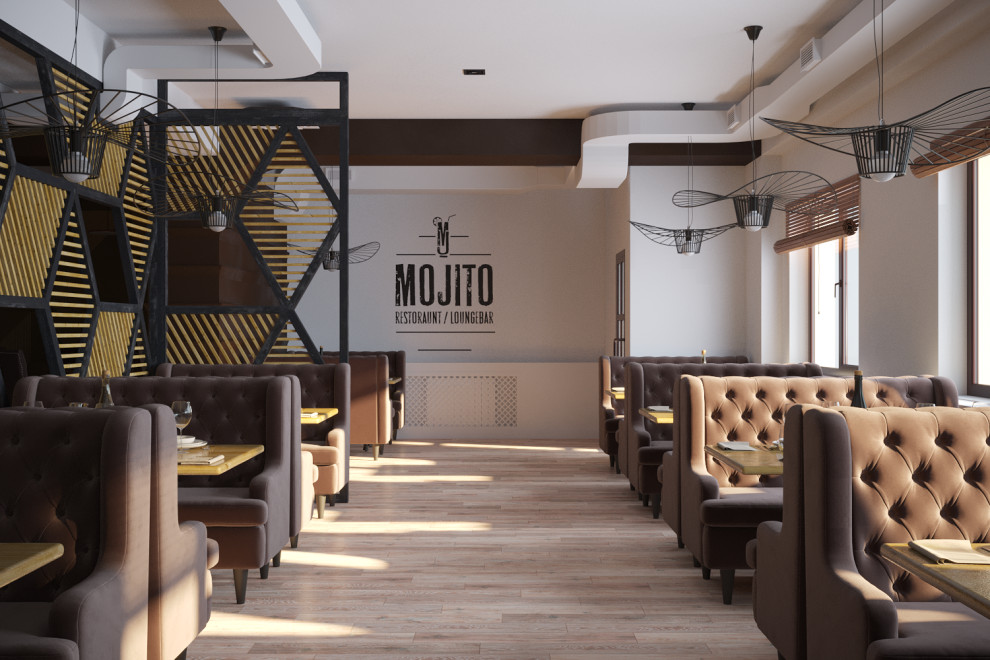 Дизайн-проект Restoran & lounge bar "Mojito"