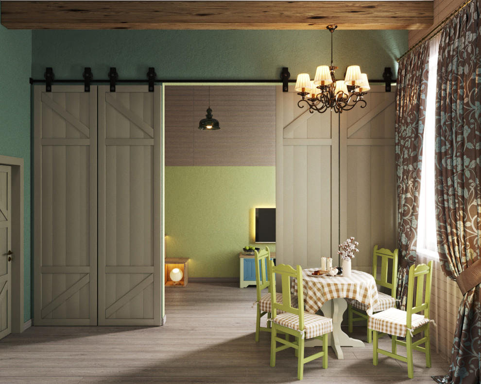 Интерьер квартиры в стиле кантри