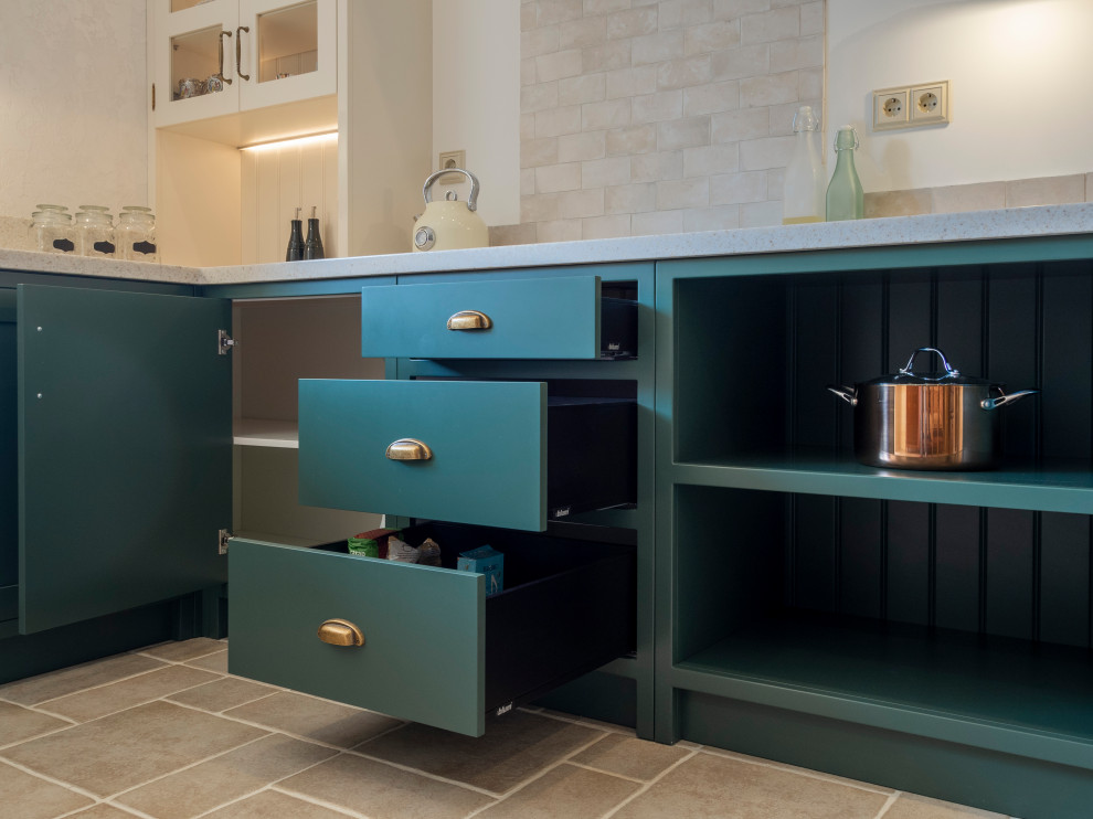 Элегантная кухня в неоклассическом стиле