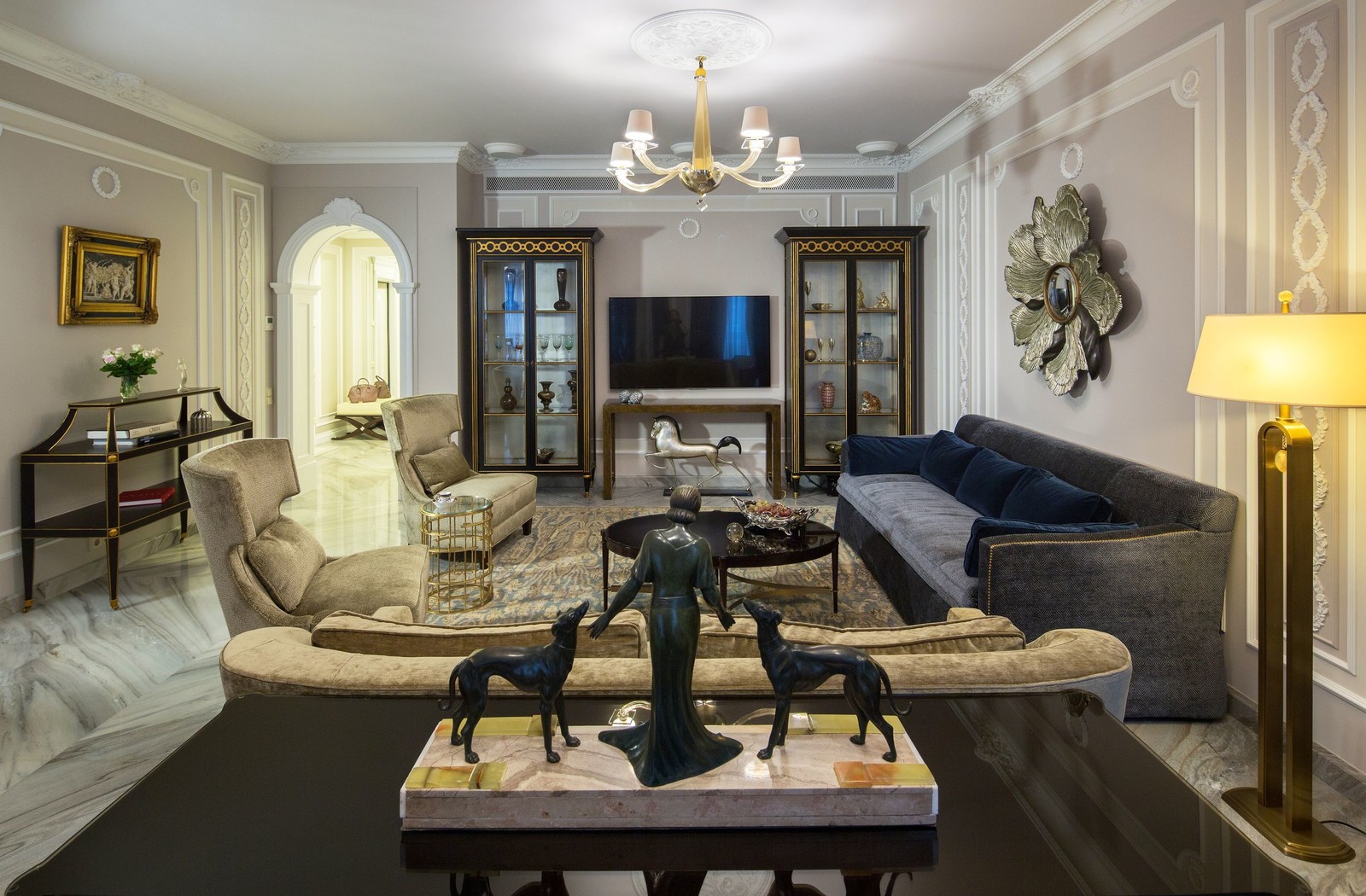 Квартира в неоклассике