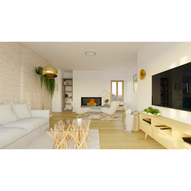 Sal&oacute;n rustic-living-room