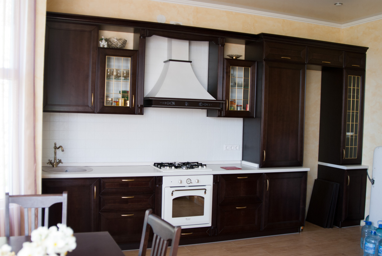 Кухня массив ольхи