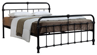 Mandy Hospital Style Metal Bed Frame, Hospital Style Bed Frame