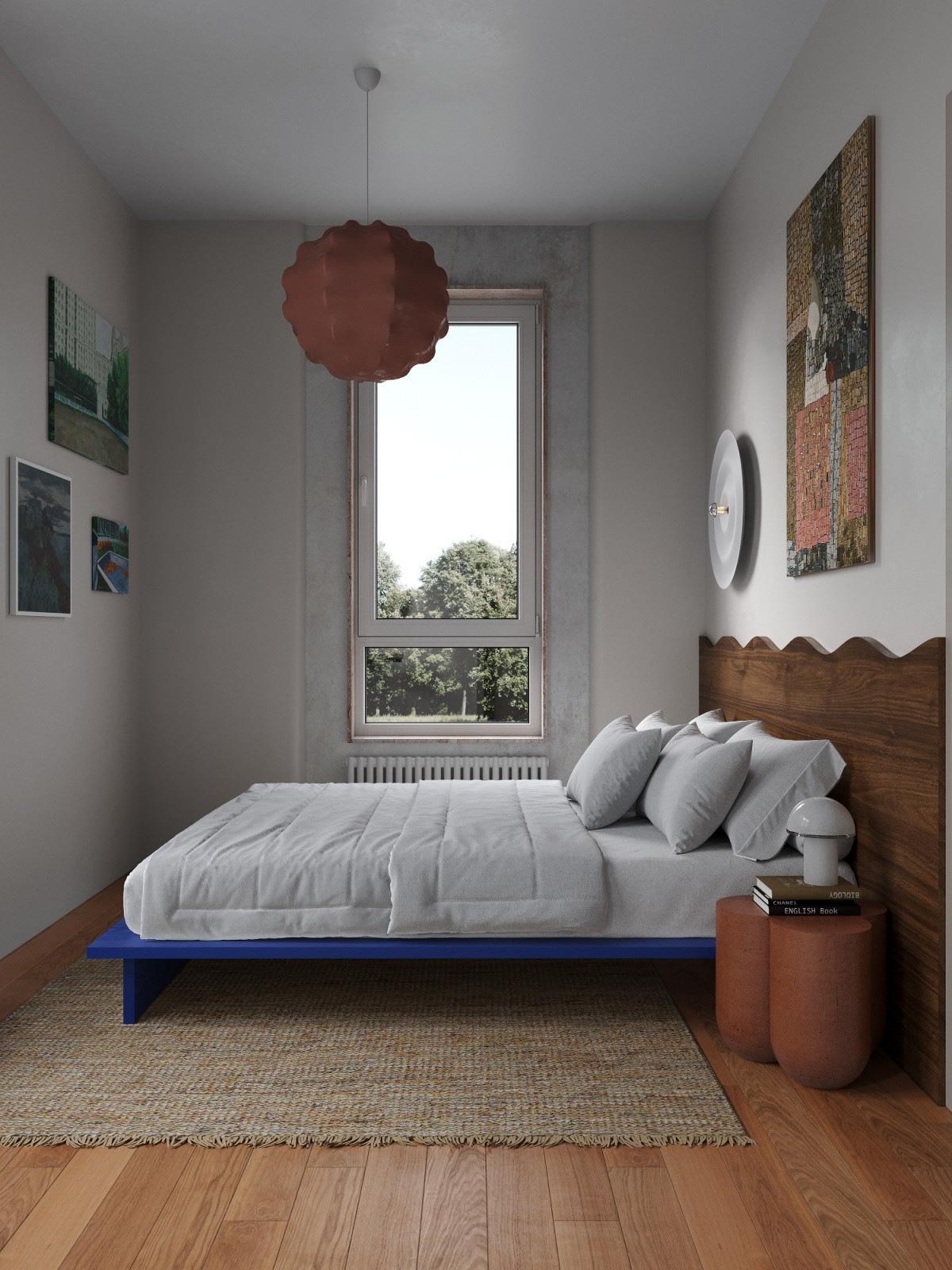 120 м2 для семьи искусствоведа на берегу моря