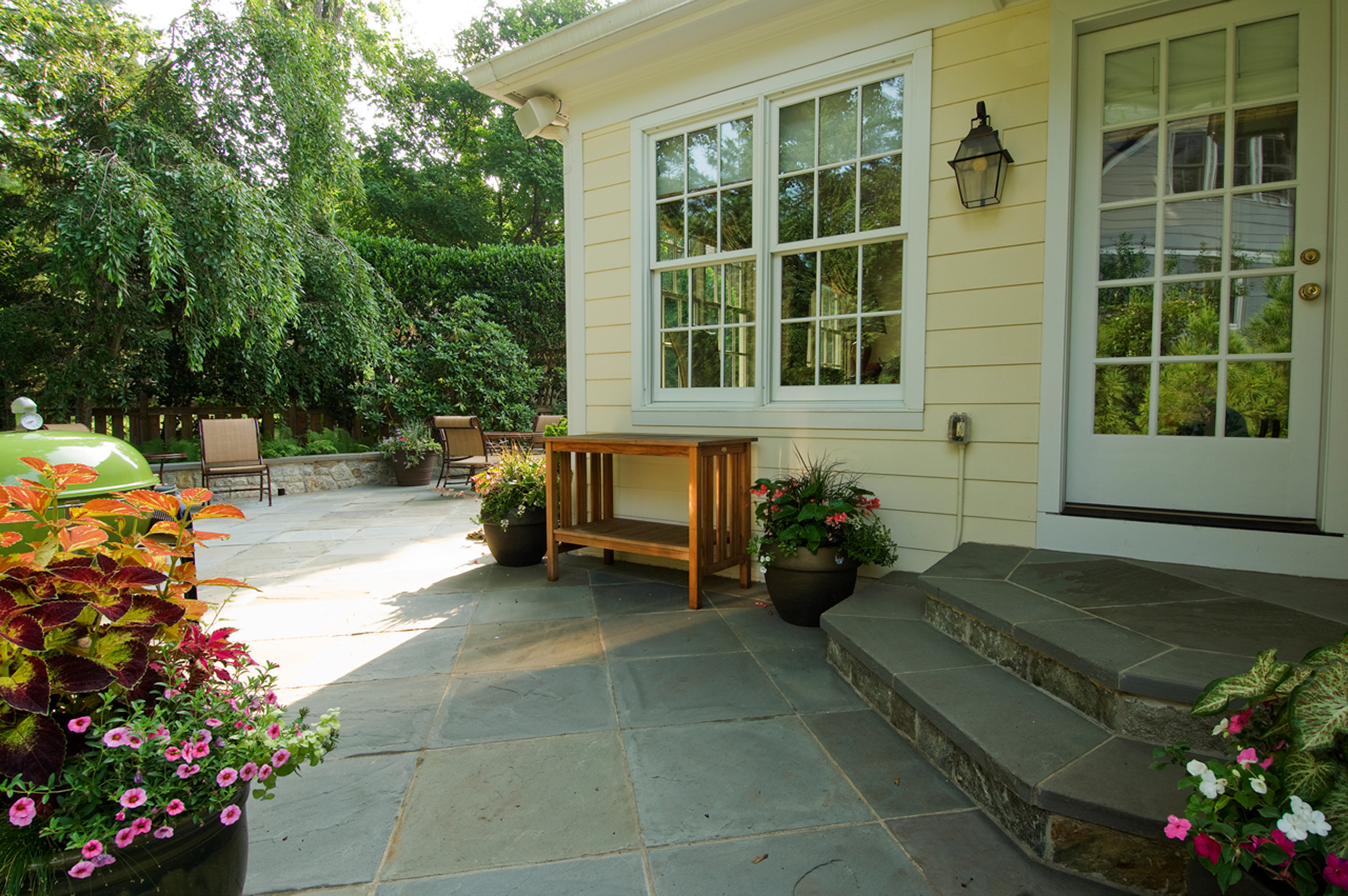 Flagstone Patio and Steps