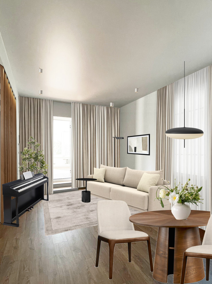 2 этаж. Гостиная-столовая