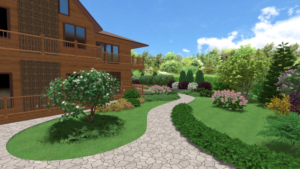 Проектирование участка в  к.п. Аквавилла