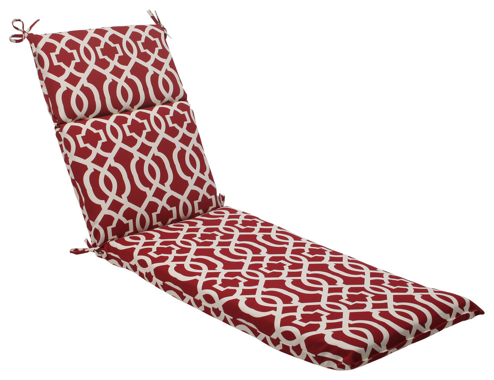 Chaise Lounge Cushion Modern Outdoor Cushions And Pillows by Pillow Perfect Inc