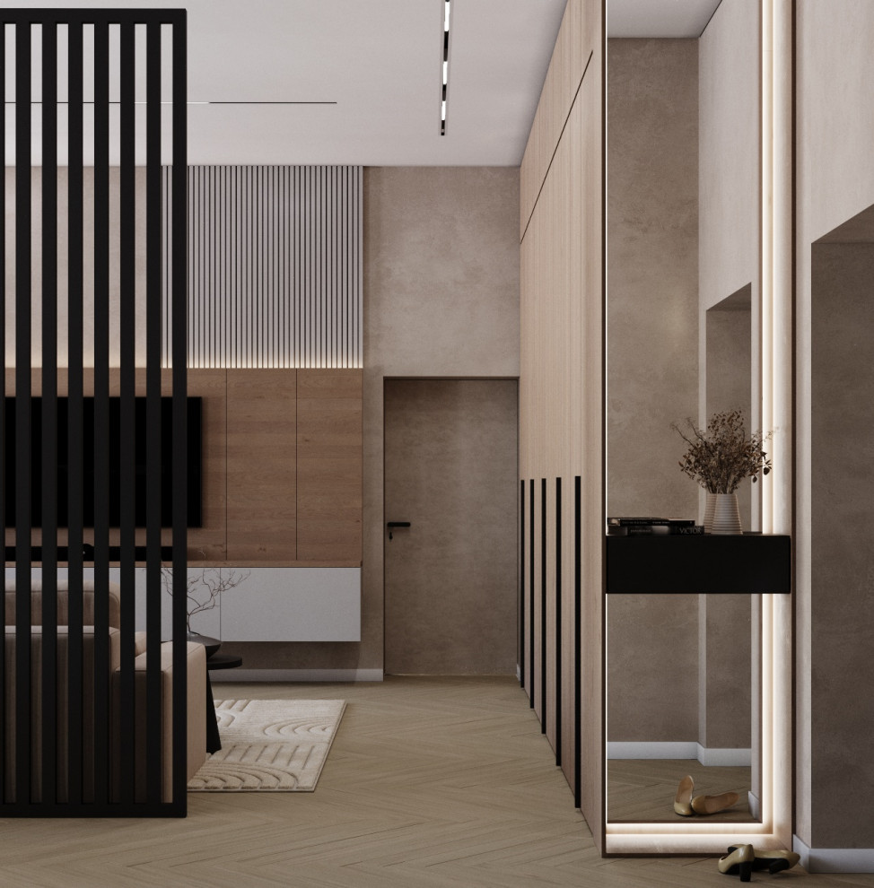 Дизайн проект квартиры в современном стиле