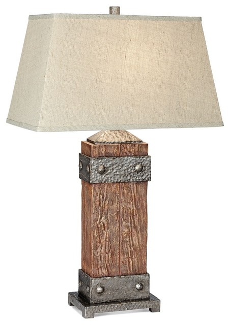 rustic table light