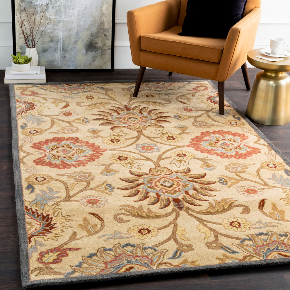 Caesar Area Rug, 10'x14' Traditional Area Rugs by Surya Houzz