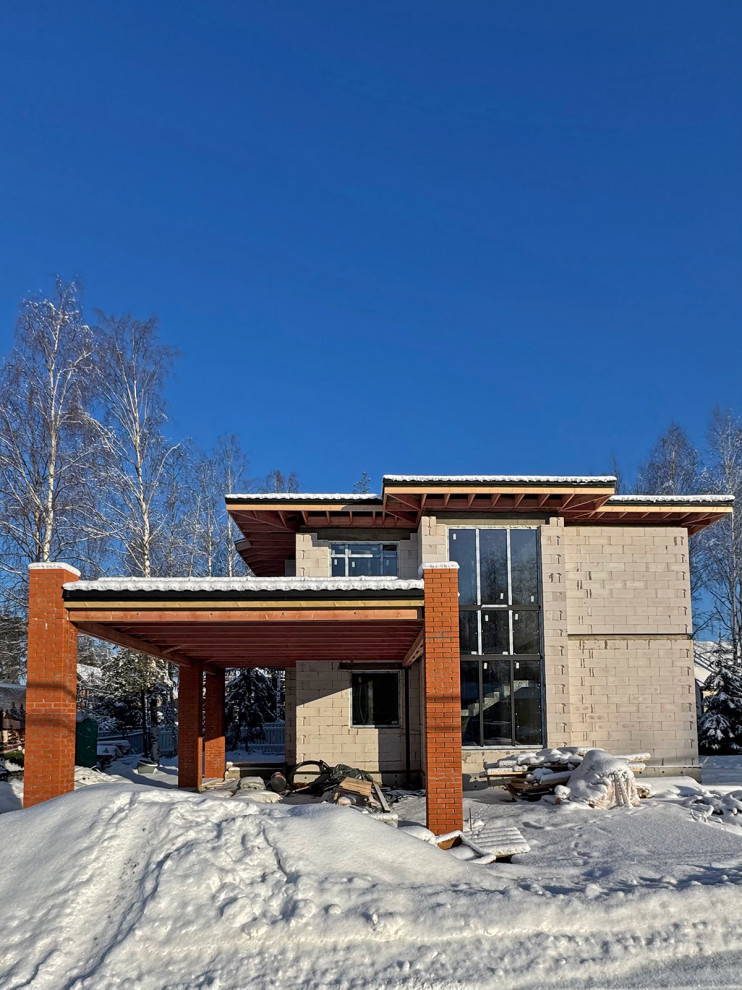 Строительство дома по индивидуальному проекту в Мендсарах