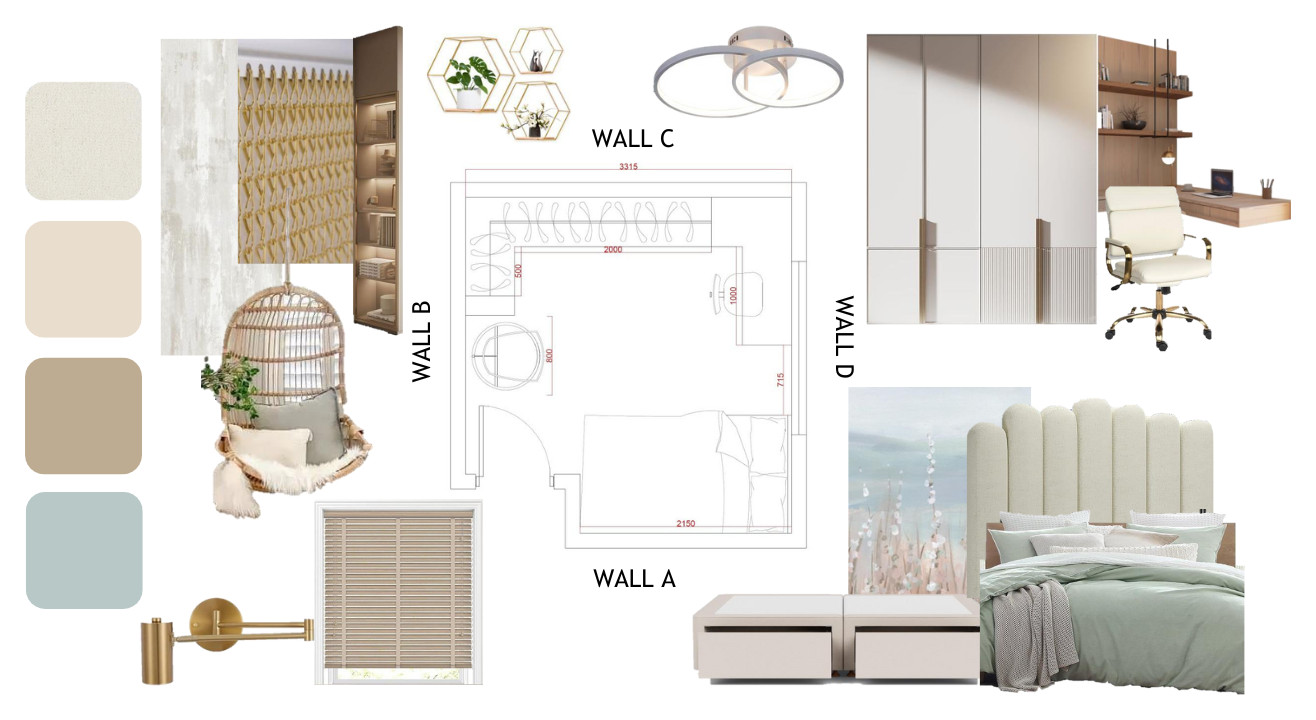 Modern Girls Bedroom Design in Ruislip