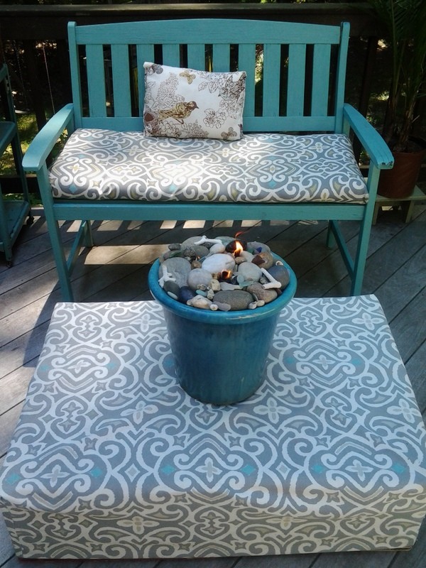 Example of a transitional deck design in Boston