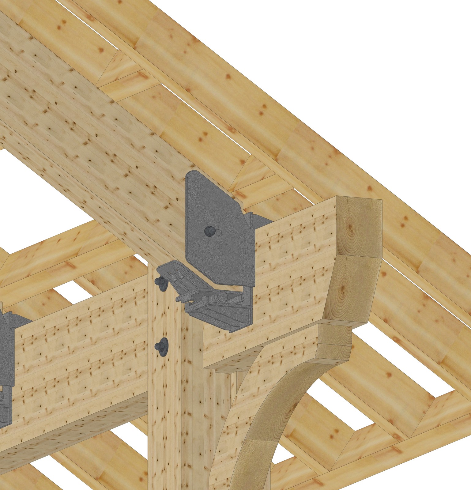 Тимбер Фрейм - проект деревянных конструкций (КД)