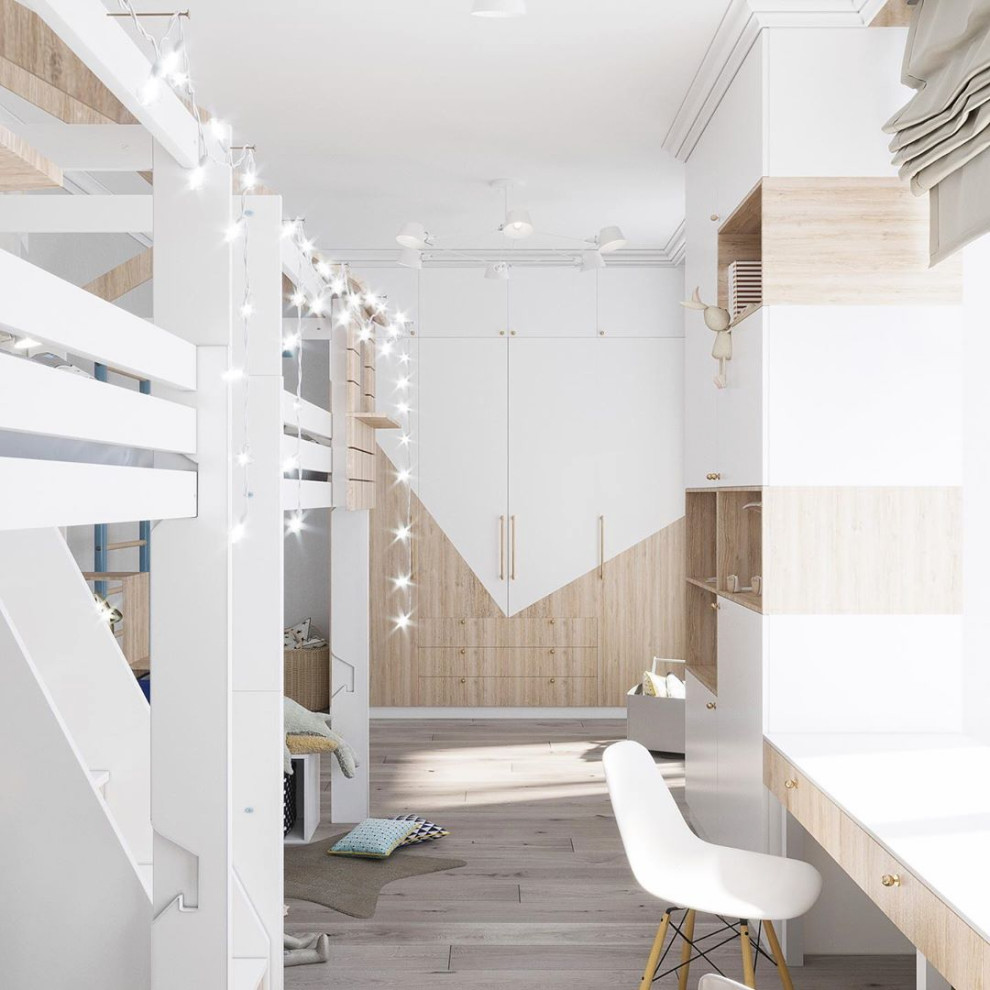 Детская для двух мальчиков с Горами на стенах Alltowall