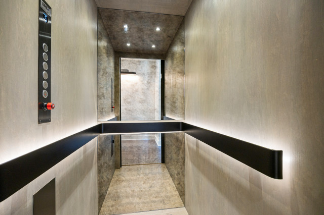 End Unit - Modern Luxury Rowhome | Heritage Place Naperville, IL contemporary