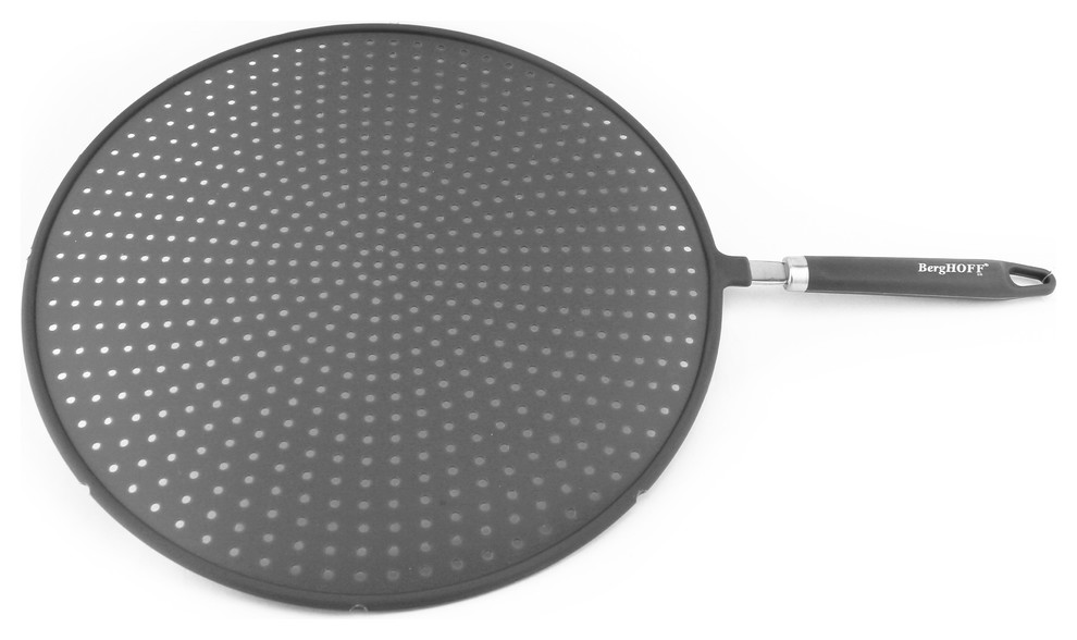 Studio Silicone Splatter Screen, 13" Contemporary Splatter Screens by BergHOFF