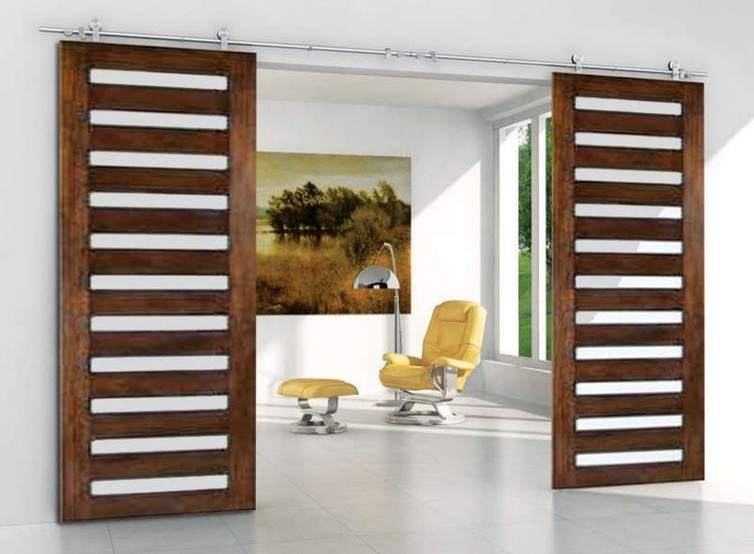 modern sliding wooden door designs
