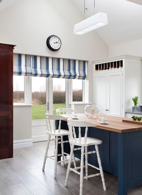 Hague Blue traditional-kitchen