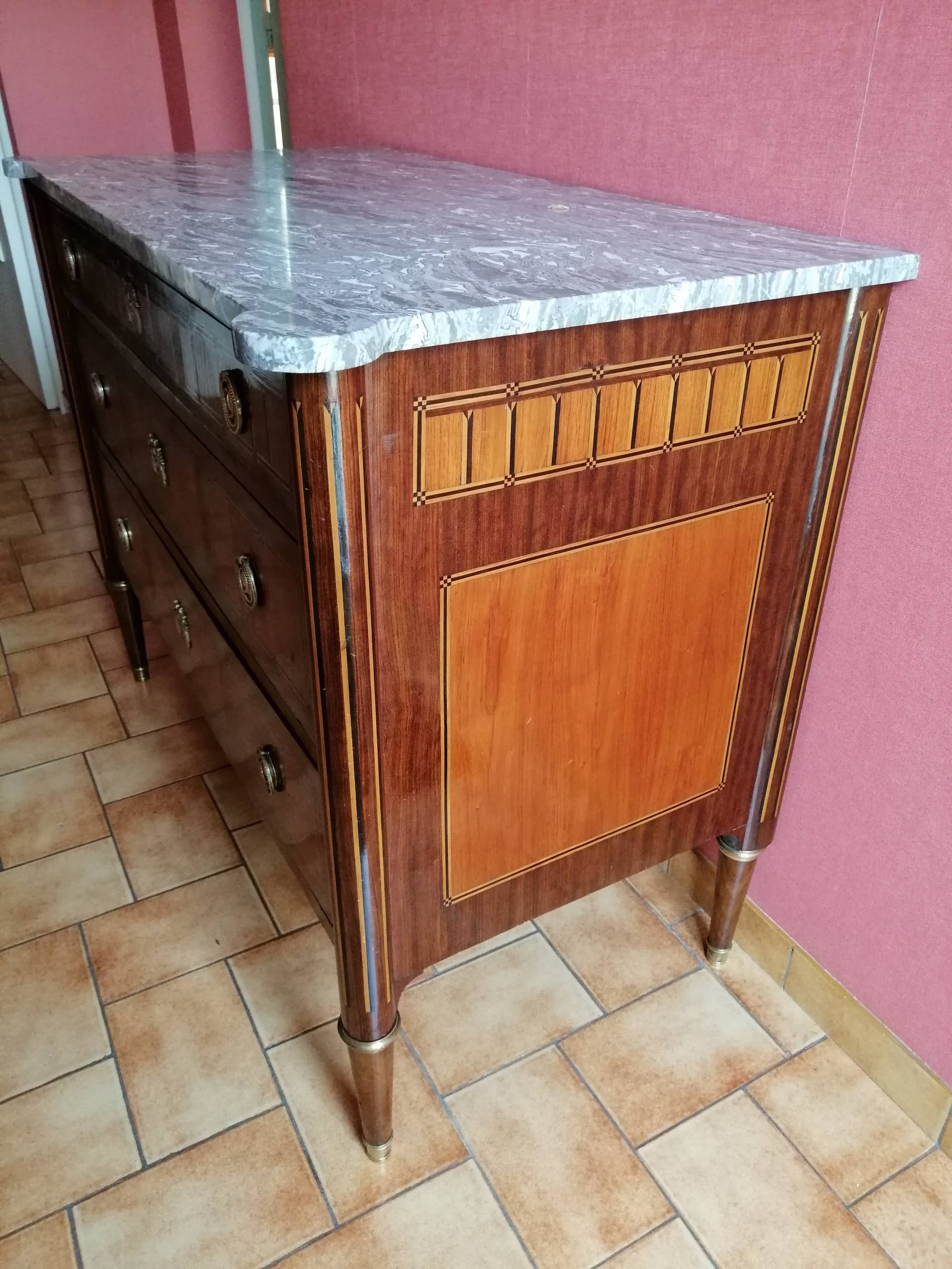 La commode restaurée