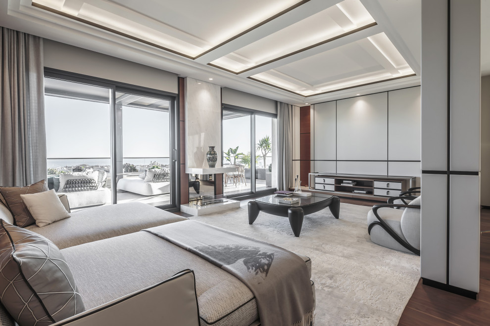 Interior design of a penthouse in Monte-Carlo