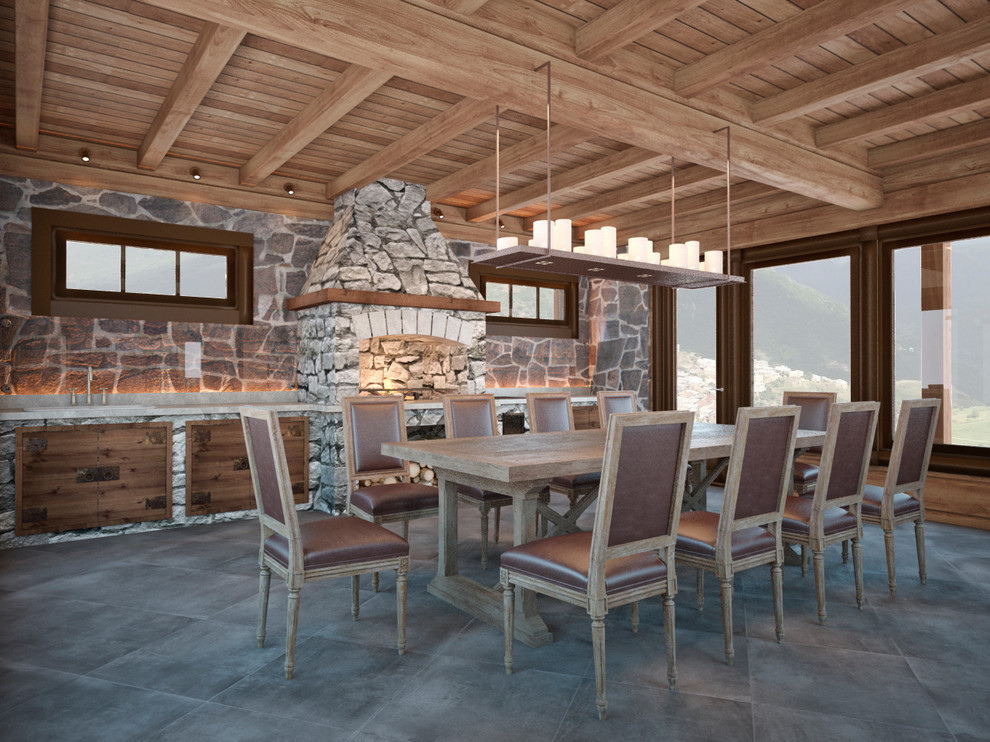 Дом с видом на горы