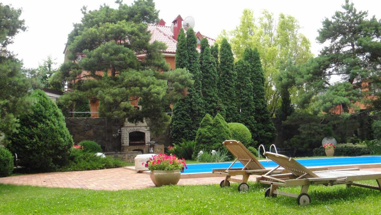 Ландшафт частного участка