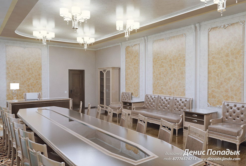 Проект интерьера КАБИНЕТА РЕКТОРА