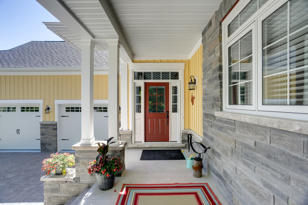 Home design - transitional home design idea
