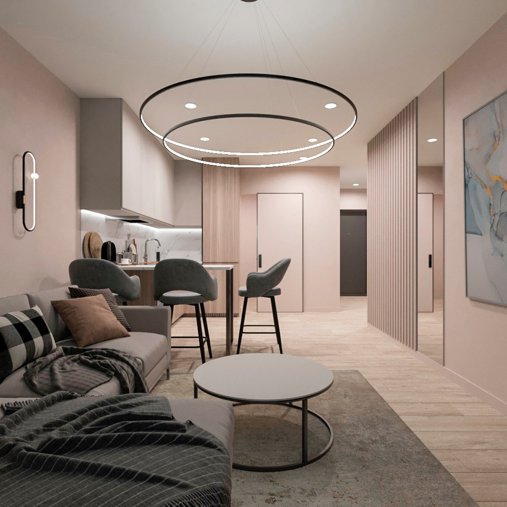 ЖК Некрасова, 50 м2