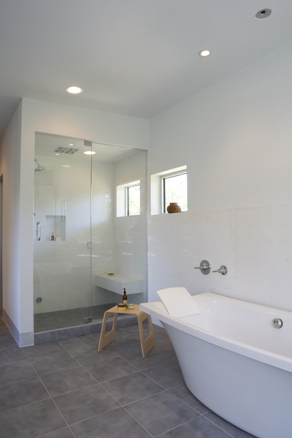 Caudill Lane moderno-stanza-da-bagno
