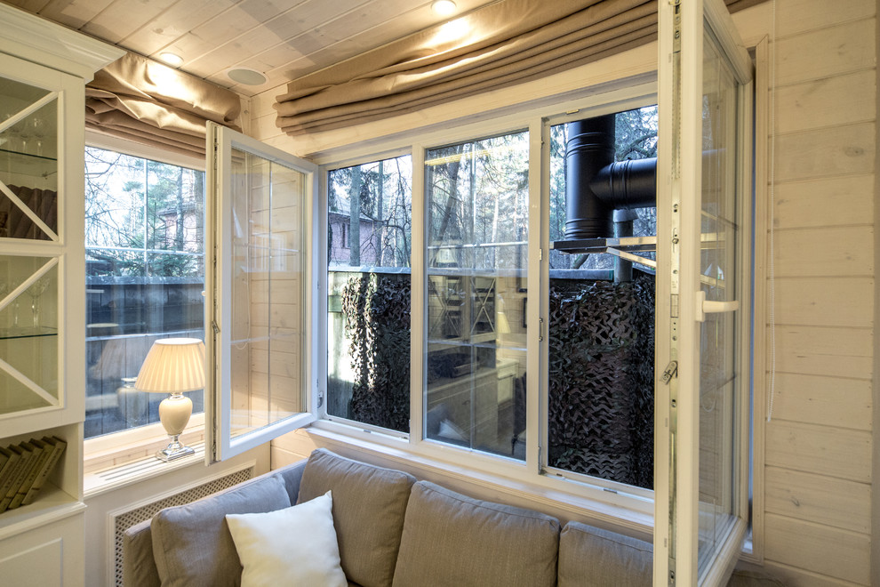 Алмазная грань в окнах гостинной.