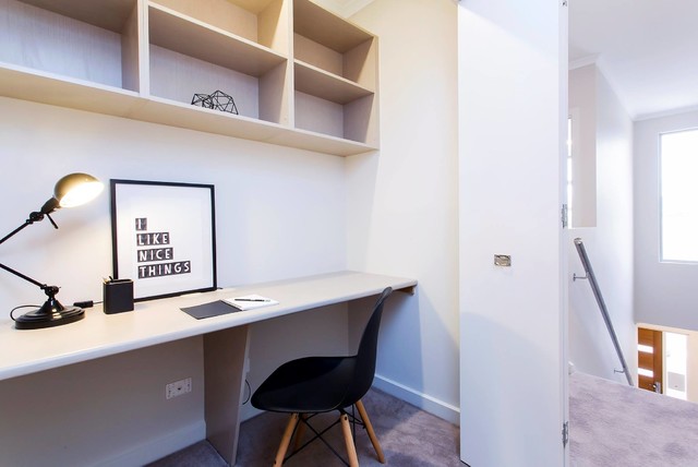 Plympton Park contemporary-home-office