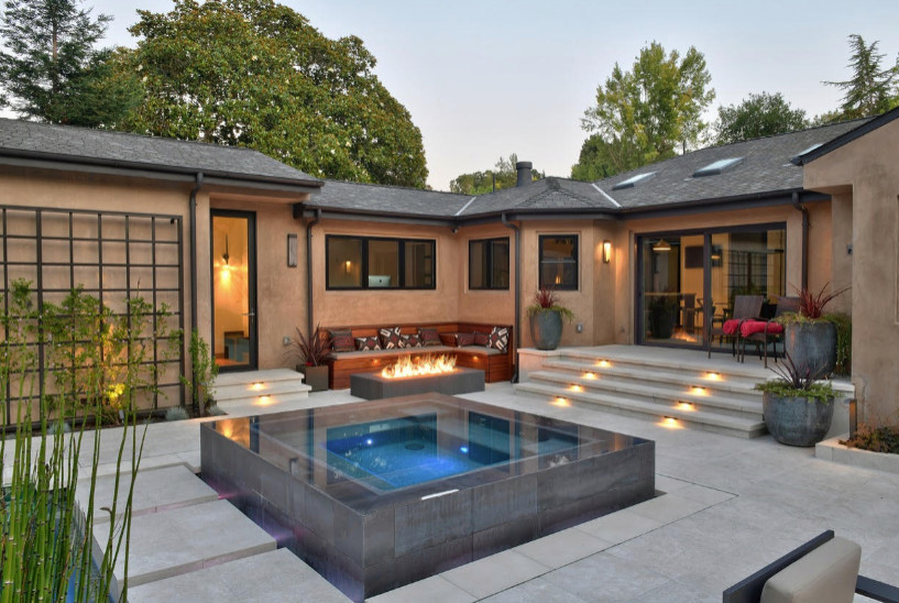 Custom Design-Build Swimming Pool + Spa | Alamo