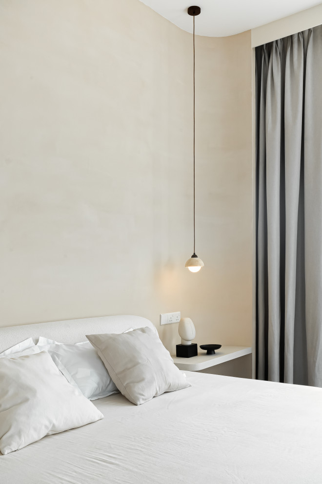 Scandinavian bedroom in Singapore.