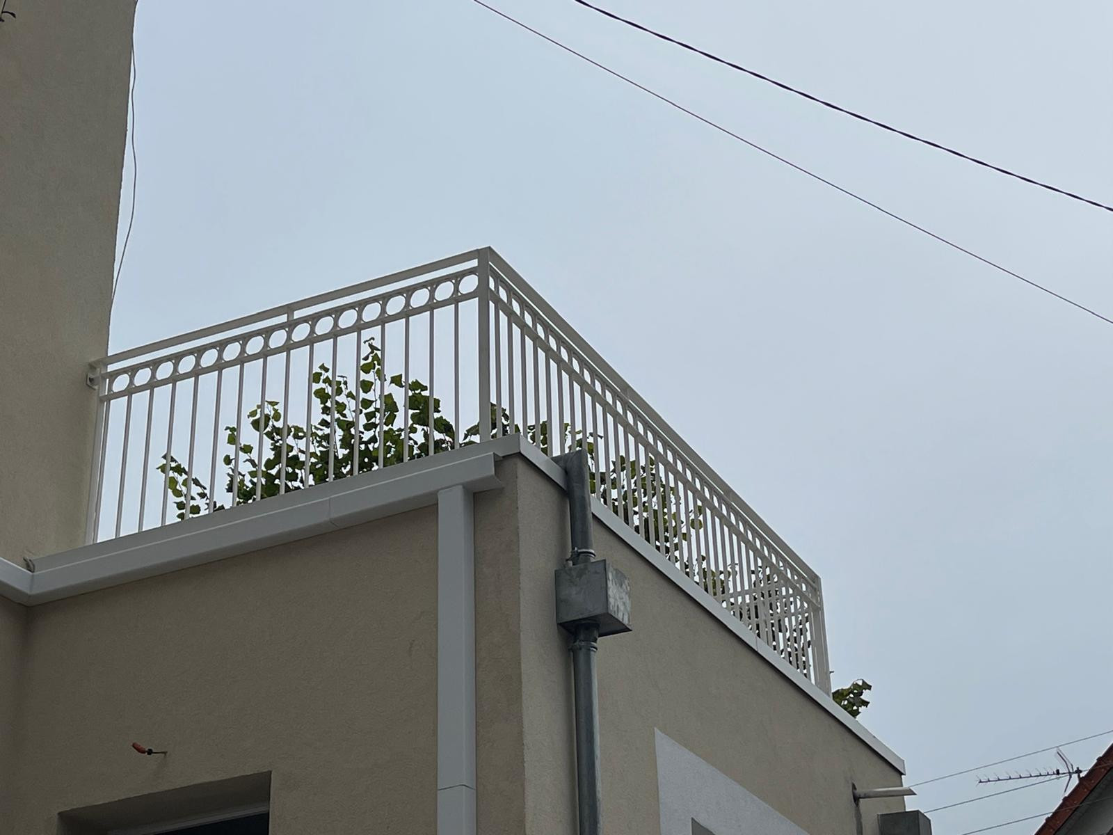 Terrasse et balustrades