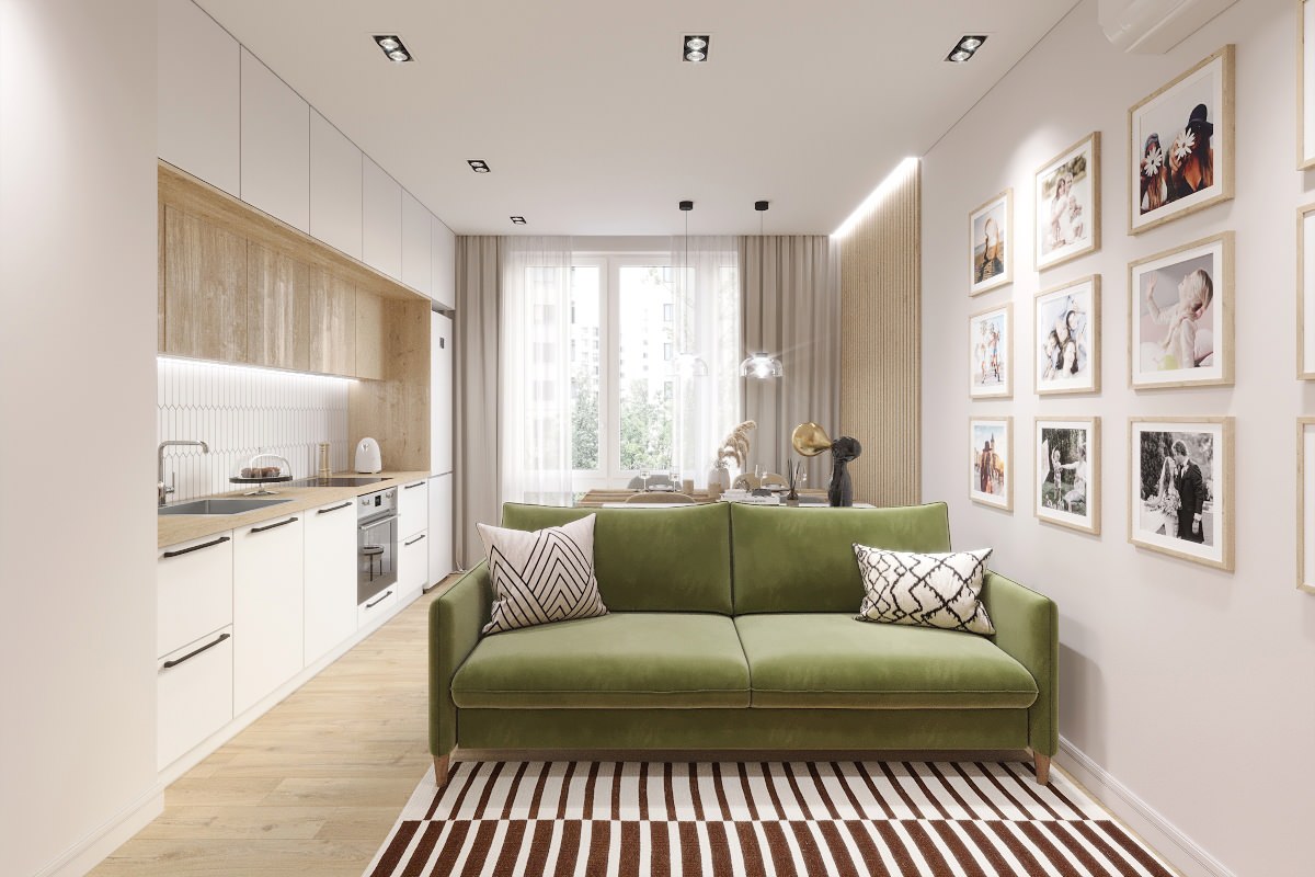 Проект квартиры 80 кв.м. для семьи из г.Москва