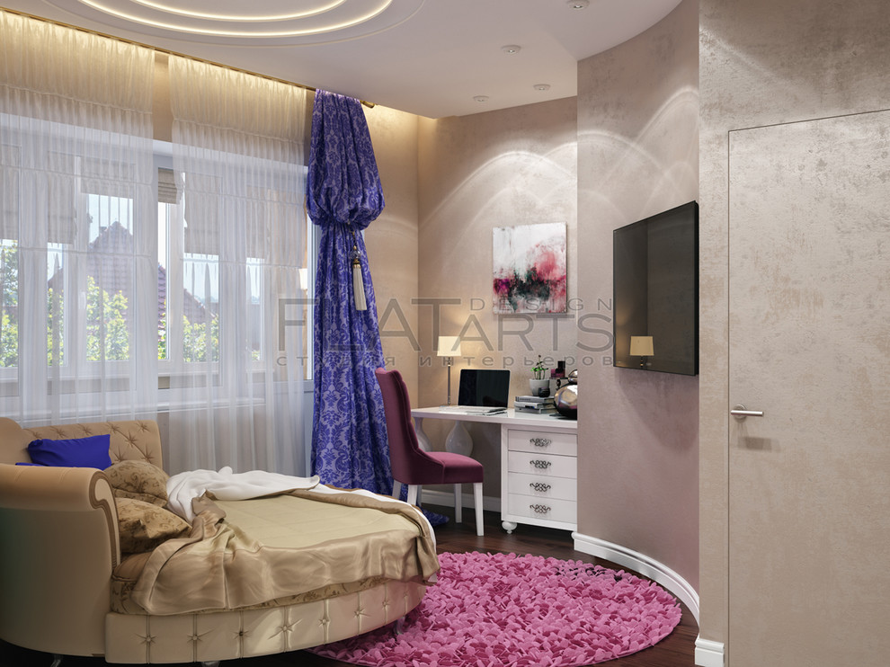 Проект 2х комнатной квартиры в  стиле арт-нуво