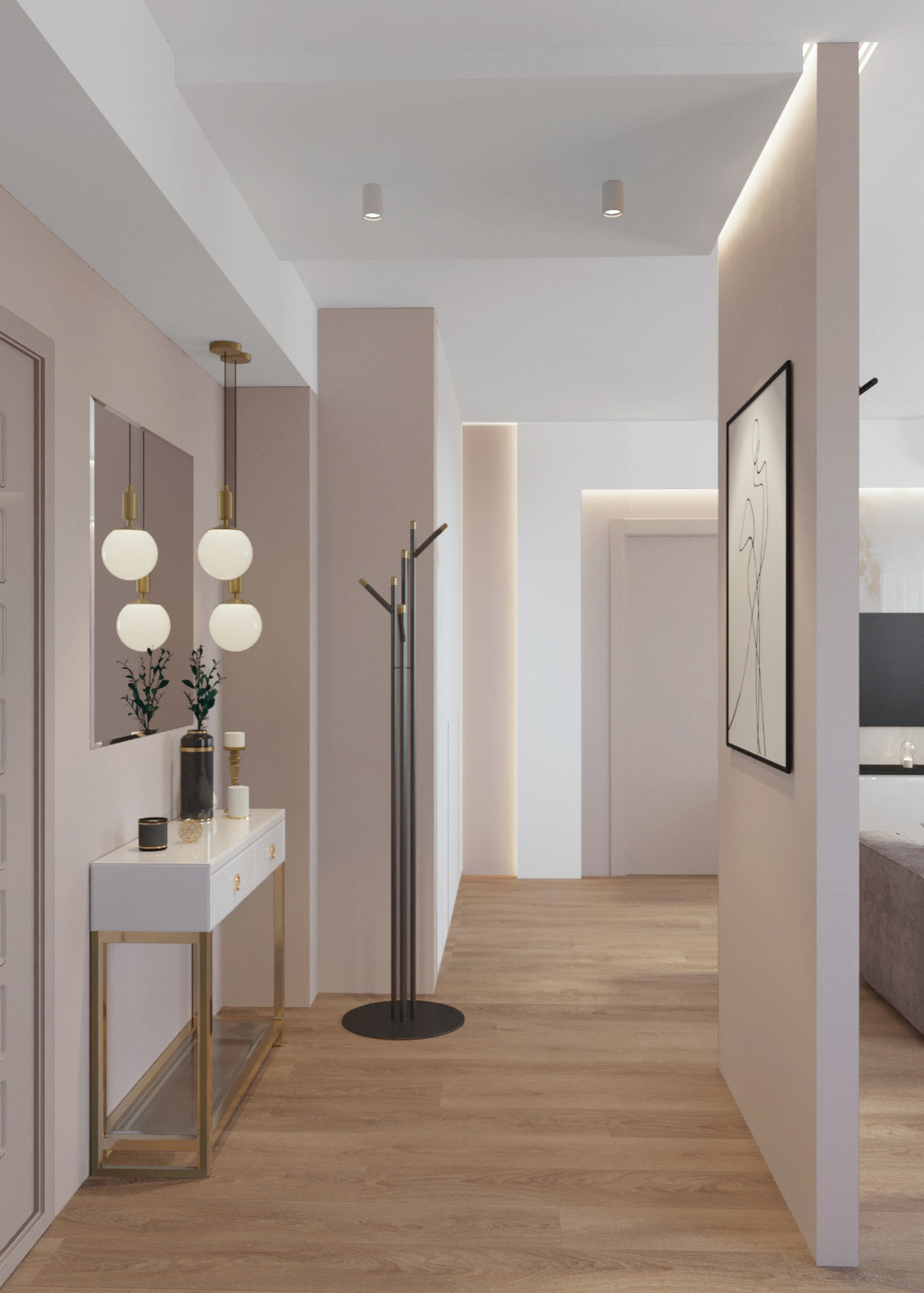 Дизайн и ремонт двухкомнатной квартиры (м. Сокольники)