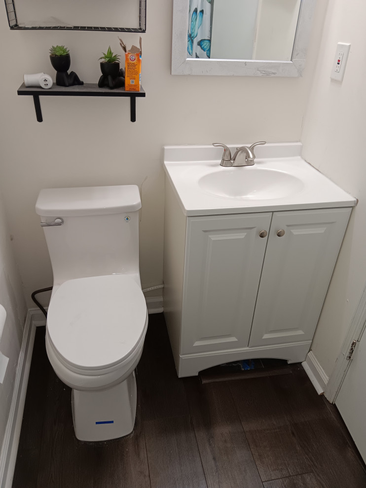 Toilet and Vanity install