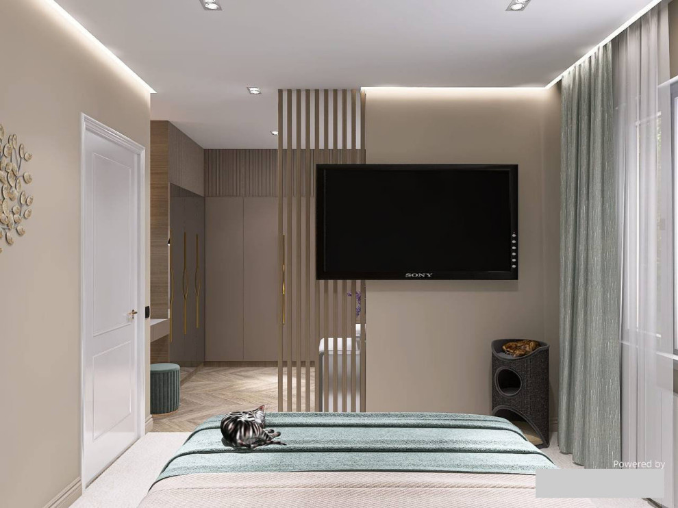 Интерьер контемпораре.