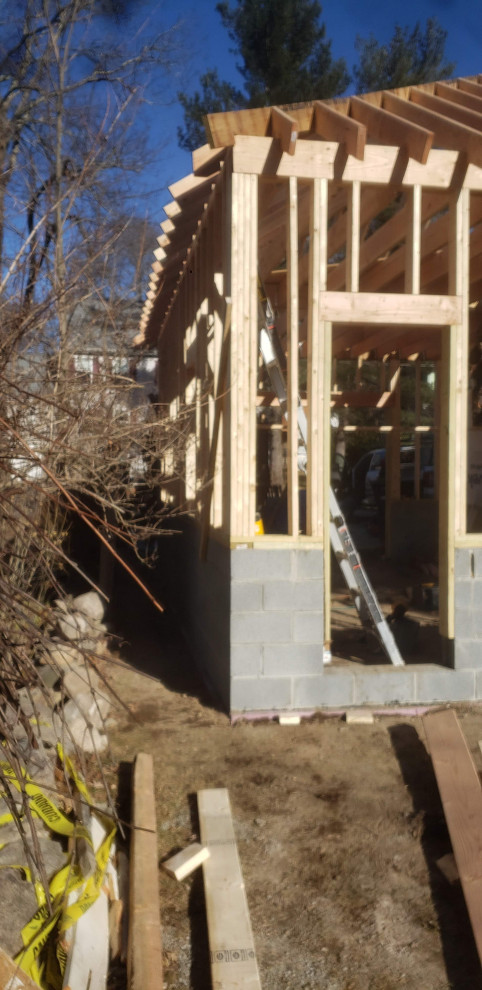 Addition Project Block Foundation