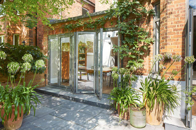 In The Frame contemporary-dining-room