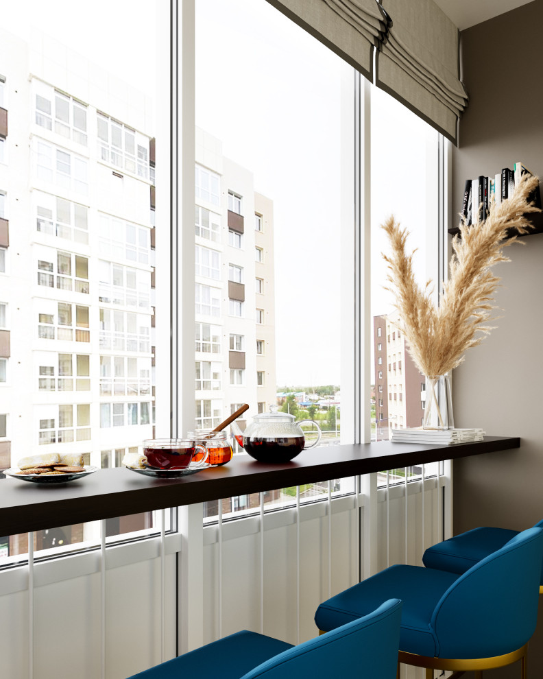 Балкон из проекта "Природные оттенки"