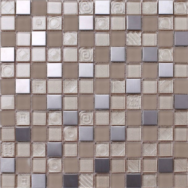 Stainless Steel Mosaic Tiles SSMT037 Glass mosaic tile backsplash mosaic tiles
