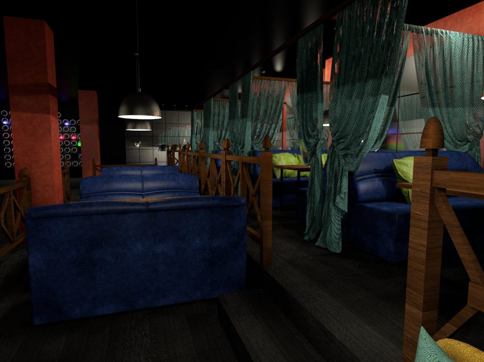 Рестайлинг многофункционального развлекательного центра в г.Новокузнецк